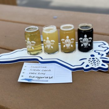 Salty Turtle Beer Company - Now that's a flight - Breweries Near Me - Surf City, North Carolina Salty Turtle Beer Company - Now that's a flight - Breweries Near Me - Surf City, North Carolina