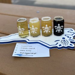 Salty Turtle Beer Company - Now that's a flight