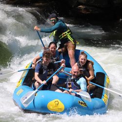Wildwater - Nantahala - Watch out for spitting fish!