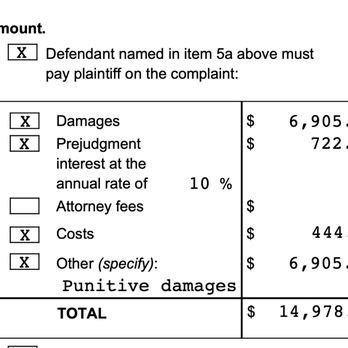 Torres Home Appliances - Our judgment for the busted fridge he sold us. - Appliances Near Me - Santa Ana, California
