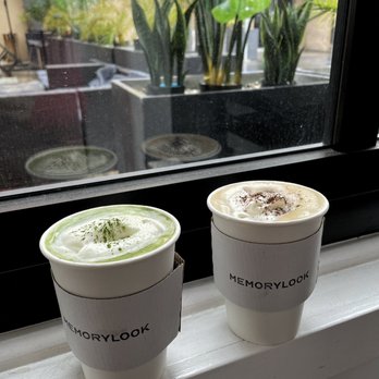 Memorylook - Hot versions of the matcha and sweet Einspanner lattes - perfect for the rainy day - Coffee & Tea Near Me - Los Angeles, California Memorylook - Hot versions of the matcha and sweet Einspanner lattes - perfect for the rainy day - Coffee & Tea Near Me - Los Angeles, California