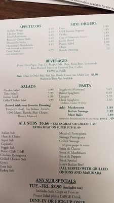 Menu photo 1 Michael's New York Style Pizza Paducah, KY Menu photo 1 Michael's New York Style Pizza Paducah, KY