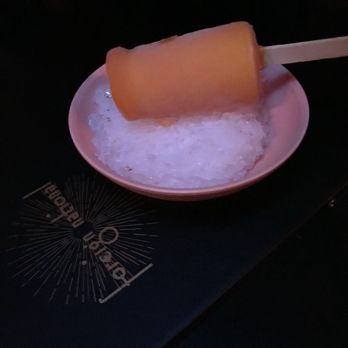Foreign National - Cocktail in a form of creamsicle $5. yummm!! (the shell is made of rotating flavor, this one is Expat Punch, inside is vanilla) - Cocktail Bars Near Me - Seattle, Washington Foreign National - Cocktail in a form of creamsicle $5. yummm!! (the shell is made of rotating flavor, this one is Expat Punch, inside is vanilla) - Cocktail Bars Near Me - Seattle, Washington