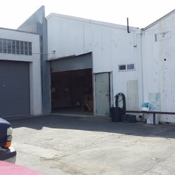 Warehouse in back