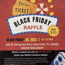 Techy - Lake Park - Black Friday Raffle -- Scan the QR Code today