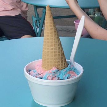 Scoops in Bloomfield - Cotton candy ice cream, Single Scoop Ice Cream Cone - Ice Cream & Frozen Yogurt Near Me - Pittsburgh, Pennsylvania