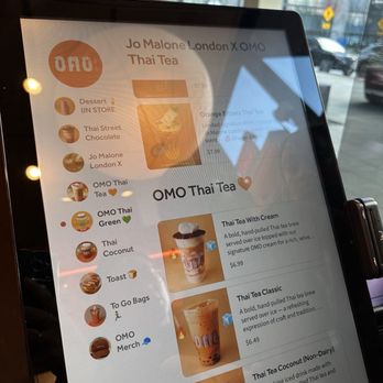 OMO Thai Tea - Bubble Tea Near Me - Bellevue, Washington