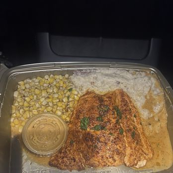 The Cheesecake Factory - The remade version of the Cajun Salmon - Desserts Near Me - Canoga Park, California The Cheesecake Factory - The remade version of the Cajun Salmon - Desserts Near Me - Canoga Park, California