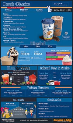 Menu photo 2 Dutch Bros Coffee Eugene, OR