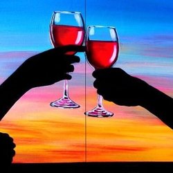 Paint The Night Creatively Yours - Couples paint night