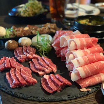 BORI - Spring Branch - Beef Combo (brisket, beef short rib, marinated prime beef) - Korean Near Me - Houston, Texas