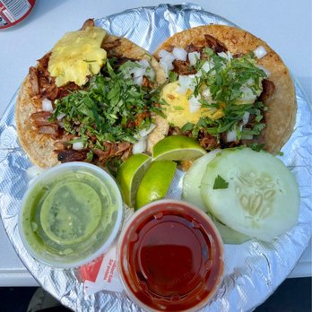 Taqueria El Pastor Dorado - 2 Al pastor tacos - Mexican Near Me - Cincinnati, Ohio