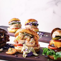 Monsta Shrimp Burger