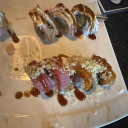 Shaggy dog and tiger roll! Shaggy dog and tiger roll!