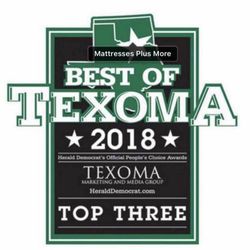Mattresses Plus More - Thank you for voting Mattresses Plus More 
TOP THREE 2018