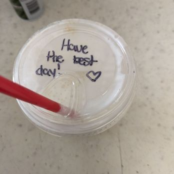 Black Rock Coffee Bar - My sweet note on top of my honey bee cold brew - Coffee & Tea Near Me - Avondale, Arizona Black Rock Coffee Bar - My sweet note on top of my honey bee cold brew - Coffee & Tea Near Me - Avondale, Arizona
