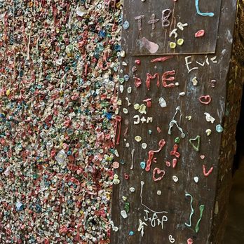 The Gum Wall - Local Flavor Near Me - Seattle, Washington The Gum Wall - Local Flavor Near Me - Seattle, Washington