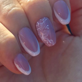 Phenix Rancho Palos Verdes - Deep French with floral lace - Hair Salons Near Me - San Pedro, California Phenix Rancho Palos Verdes - Deep French with floral lace - Hair Salons Near Me - San Pedro, California
