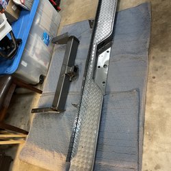 825 Coatings - Bumper and tow hitch.