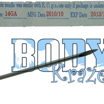 Body Kraze - Spears Black Line Tri beveled 14g piercing needle - Tattoo Near Me - Carson, California Body Kraze - Spears Black Line Tri beveled 14g piercing needle - Tattoo Near Me - Carson, California