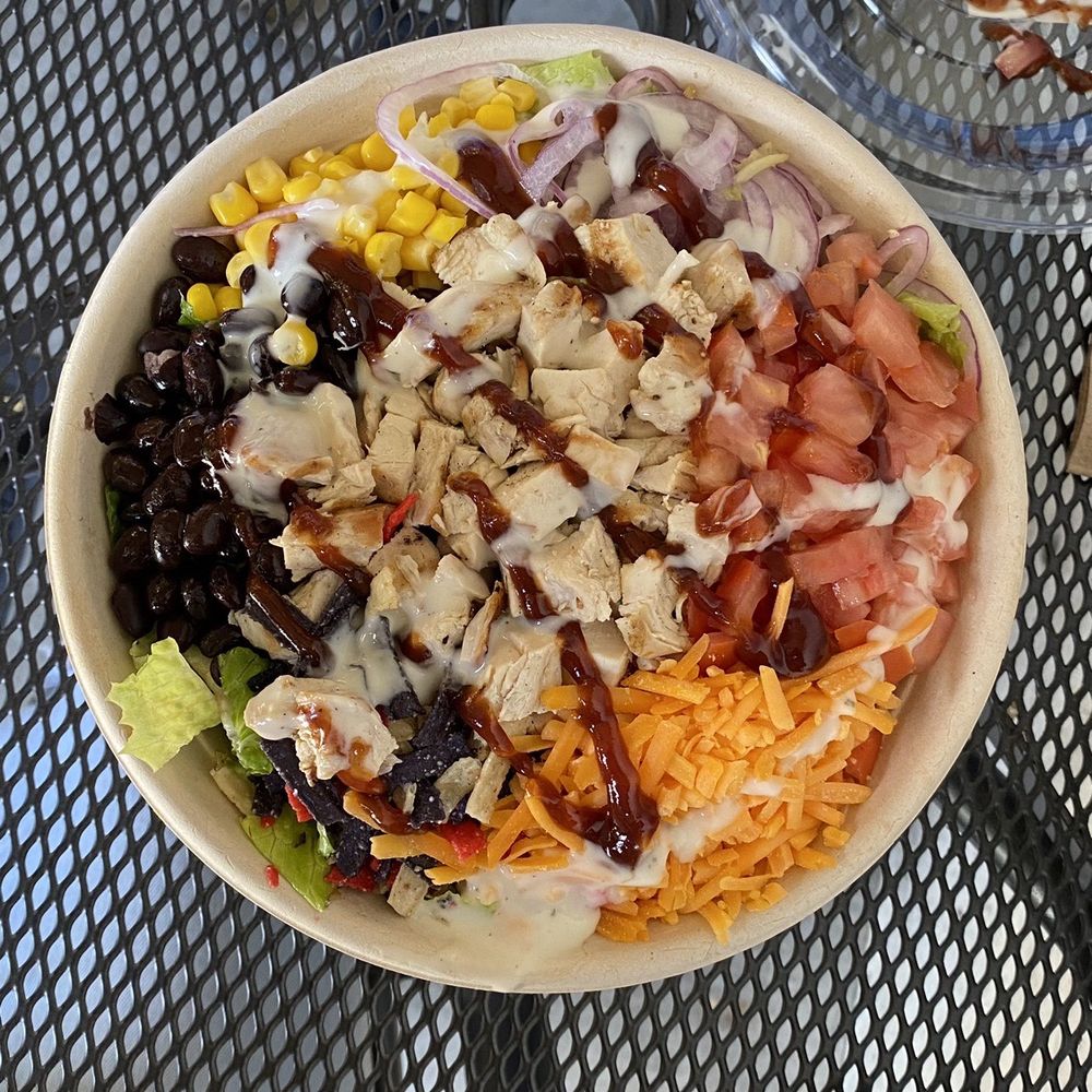 Sandwich Monkey - #4 BBQ Chicken Salad (SF) - Salad Near Me - Foster City, California Sandwich Monkey - #4 BBQ Chicken Salad (SF) - Salad Near Me - Foster City, California