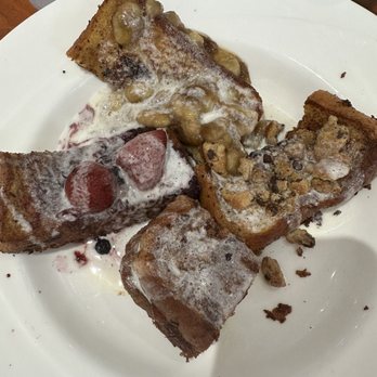 French Toast Heaven - French toast flight: peanut butter + jelly, berry berry French toast, chocolate chip cookie, and banana foster. - Breakfast & Brunch Near Me - Cincinnati, Ohio
