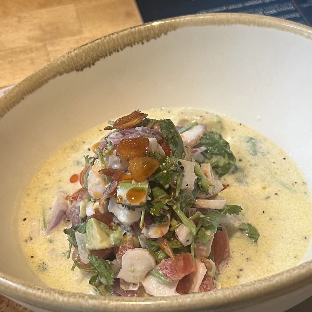 Dougla Kitchen - Smoked octopus ceviche - Caribbean Near Me - Oklahoma City, Oklahoma Dougla Kitchen - Smoked octopus ceviche - Caribbean Near Me - Oklahoma City, Oklahoma