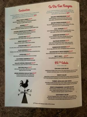 Menu photo 7 DeDe’s Farmhouse Cafe Parowan, UT Menu photo 7 DeDe’s Farmhouse Cafe Parowan, UT