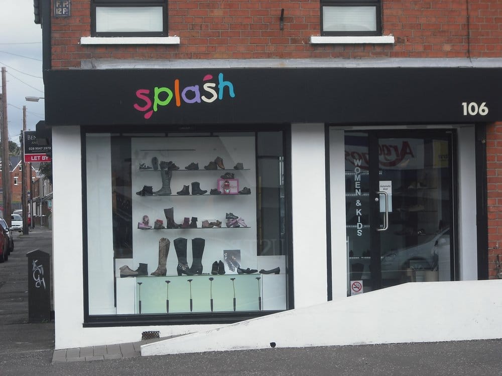 SPLASH 106 Bloomfield Ave, Belfast, United Kingdom Shoe Stores