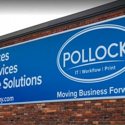 Pollock Company - Pollock Company building with signage - IT Services, Print Devices, Software Solutions