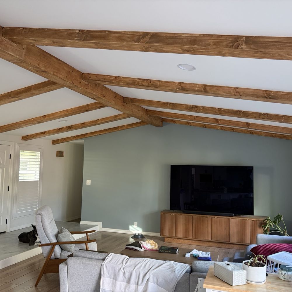 Custom wood beams