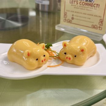 Peony Seafood Restaurant - Mango Piggy (萌萌達雙豬嘜) (2pcs) - Dim Sum Near Me - Oakland, California Peony Seafood Restaurant - Mango Piggy (萌萌達雙豬嘜) (2pcs) - Dim Sum Near Me - Oakland, California