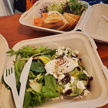 ARS Cafe - Avocado toast w/egg and salmon toast platter. - Art Galleries Near Me - Honolulu, Hawaii