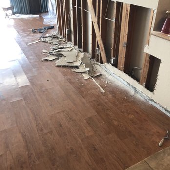 Universal Construction - Removal of the wet wallboard. - General Contractors Near Me - Escondido, California