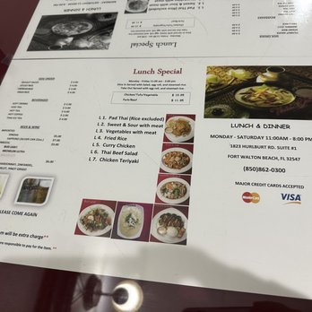 Thai Chef - Thai Near Me - Fort Walton Beach, Florida
