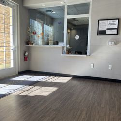 Francesca Chamian, MD - Front desk, only the lower counter is in use.