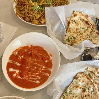 12 Masala - Tikka Masala, Noodles/Chow Mean, Chilli Garlic Naan, Garlic Naan - Indian Near Me - Charlotte, North Carolina