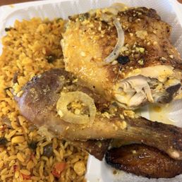 Creole chicken plate Creole chicken plate