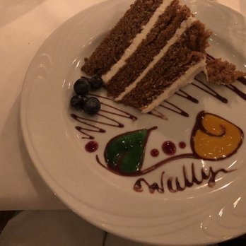 Wally's Desert Turtle - Cinnamon Carrot Cake - Steakhouses Near Me - Rancho Mirage, California Wally's Desert Turtle - Cinnamon Carrot Cake - Steakhouses Near Me - Rancho Mirage, California