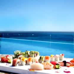 Keel - Sushi on the beach at Keel restaurant.