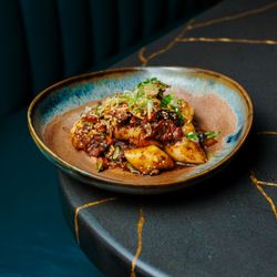Rice cake royale - beef bulgogi, rice cakes, assorted vegetables
