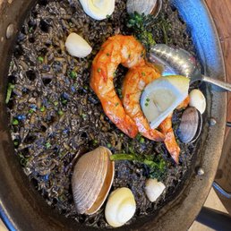 Paella negra Paella negra