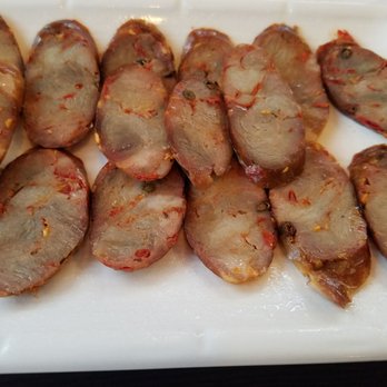 Szechwan Kitchen - Spicy sausage - Asian Fusion Near Me - Covina, California Szechwan Kitchen - Spicy sausage - Asian Fusion Near Me - Covina, California