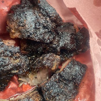 Old Bucs Barbecue - Burnt Ends 1/2 lb - Barbeque Near Me - Manvel, Texas