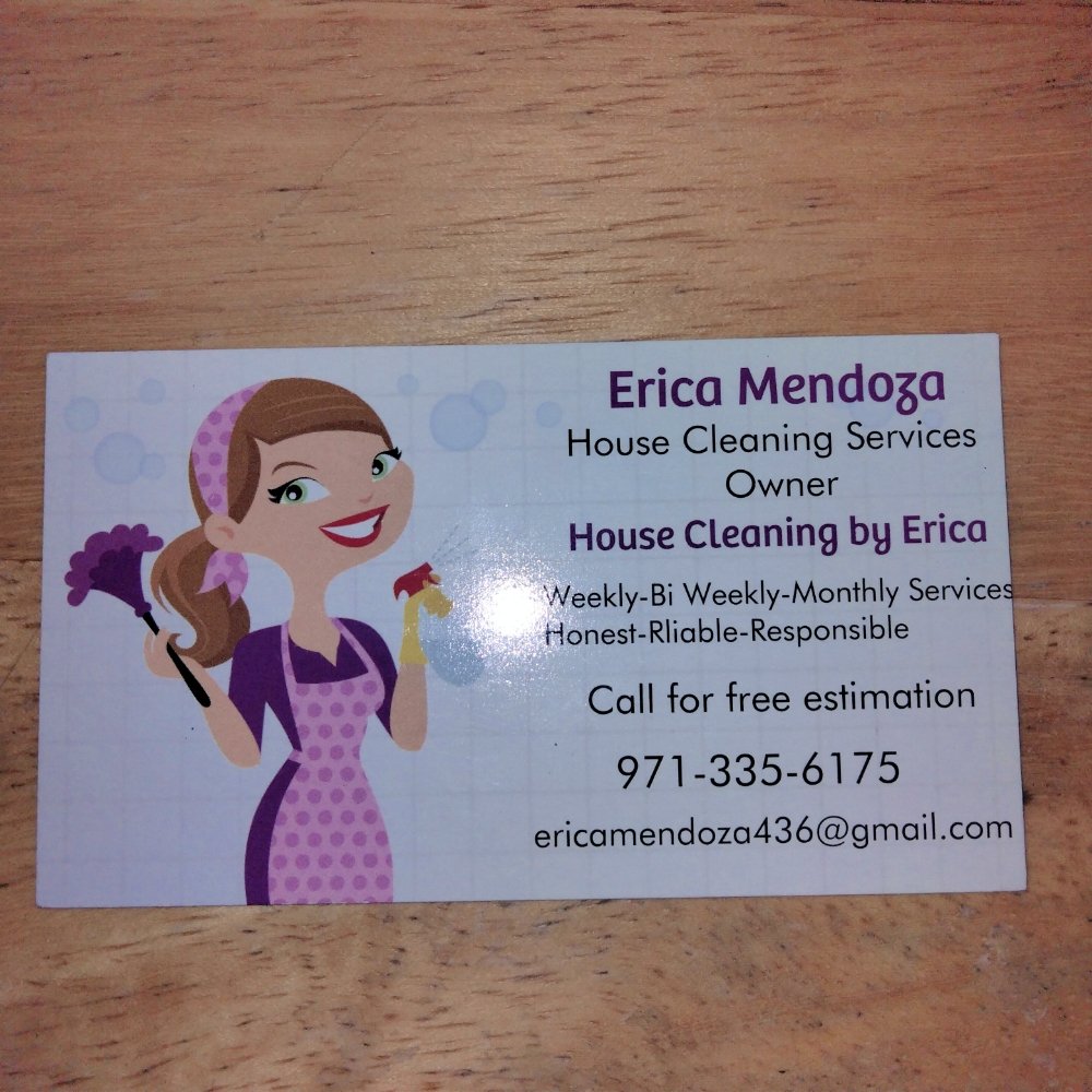 HOUSEKEEPING BY ERICA Open for Business Request a Quote West Linn