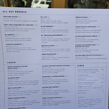 Bluestone Lane - [pic 2] menu as of 03/09/2024 - Coffee & Tea Near Me - Orange, California