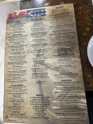 Menu photo 5 Bella Cuba Miami Beach, FL