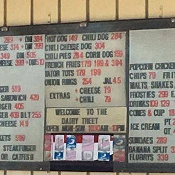 Tolbert's Dairy Treet - Dairy treet menu - Fast Food Near Me - Victoria, Texas