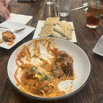 Flour Dust Pizza - Meatballs with flat bread for app - Pizza Near Me - Roseville, California Flour Dust Pizza - Meatballs with flat bread for app - Pizza Near Me - Roseville, California