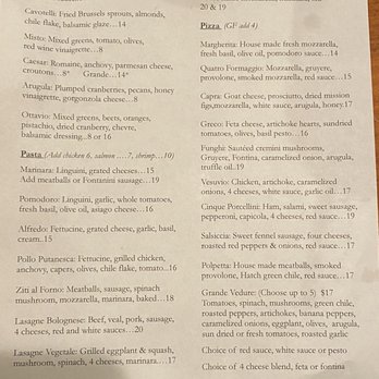 Piatanzi - Menu - Italian Near Me - Albuquerque, New Mexico